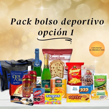 Canasta Navideña BOLSO DEPORTIVO 1 - Casa Simon