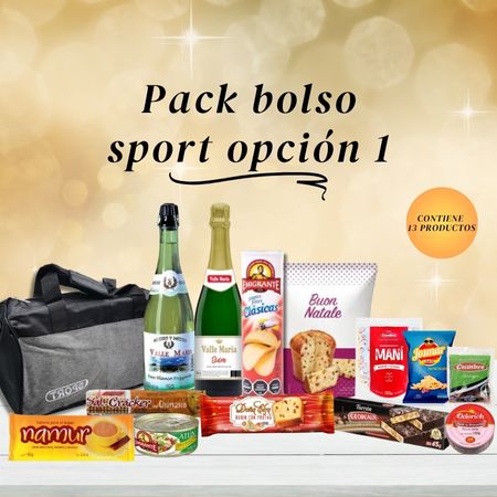 Canasta Navideña BOLSO SPORT 1 - Casa Simon