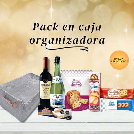 Canasta Navideña CAJA ORGANIZADORA TNT 1 - Casa Simon