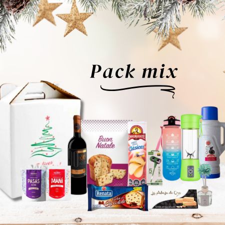 Canasta de Navidad PACK MIX - Casa Simon