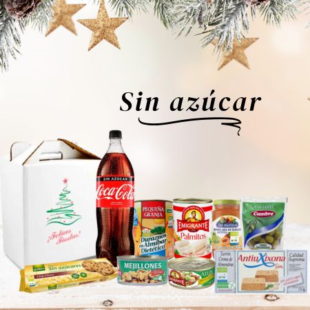 Canasta de Navidad PACK SIN AZÚCAR - Casa Simon