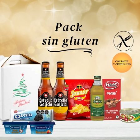 Canasta Navideña SIN GLUTEN - Casa Simon